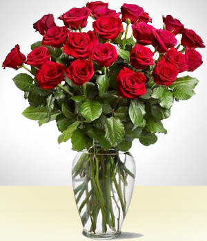 Gratido - Majestoso com 24 Rosas Vermelhas