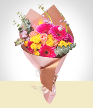 Dia das Mes - Bouquet de Arco-ris