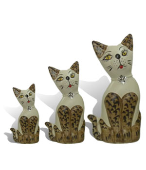 Presentes para Aniversrios - Trio de gatos